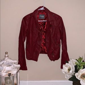 Charlotte Russe leather jacket